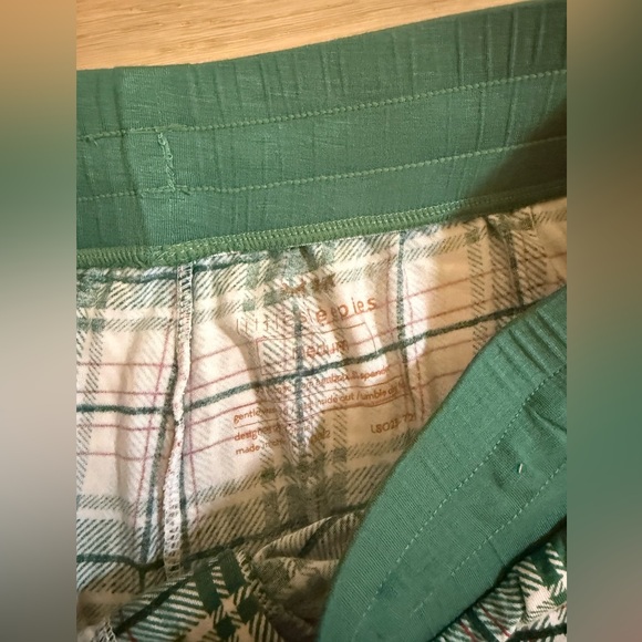 Little Sleepies Mens Holiday Christmas Plaid Pajama Set Medium - Picture 5 of 10